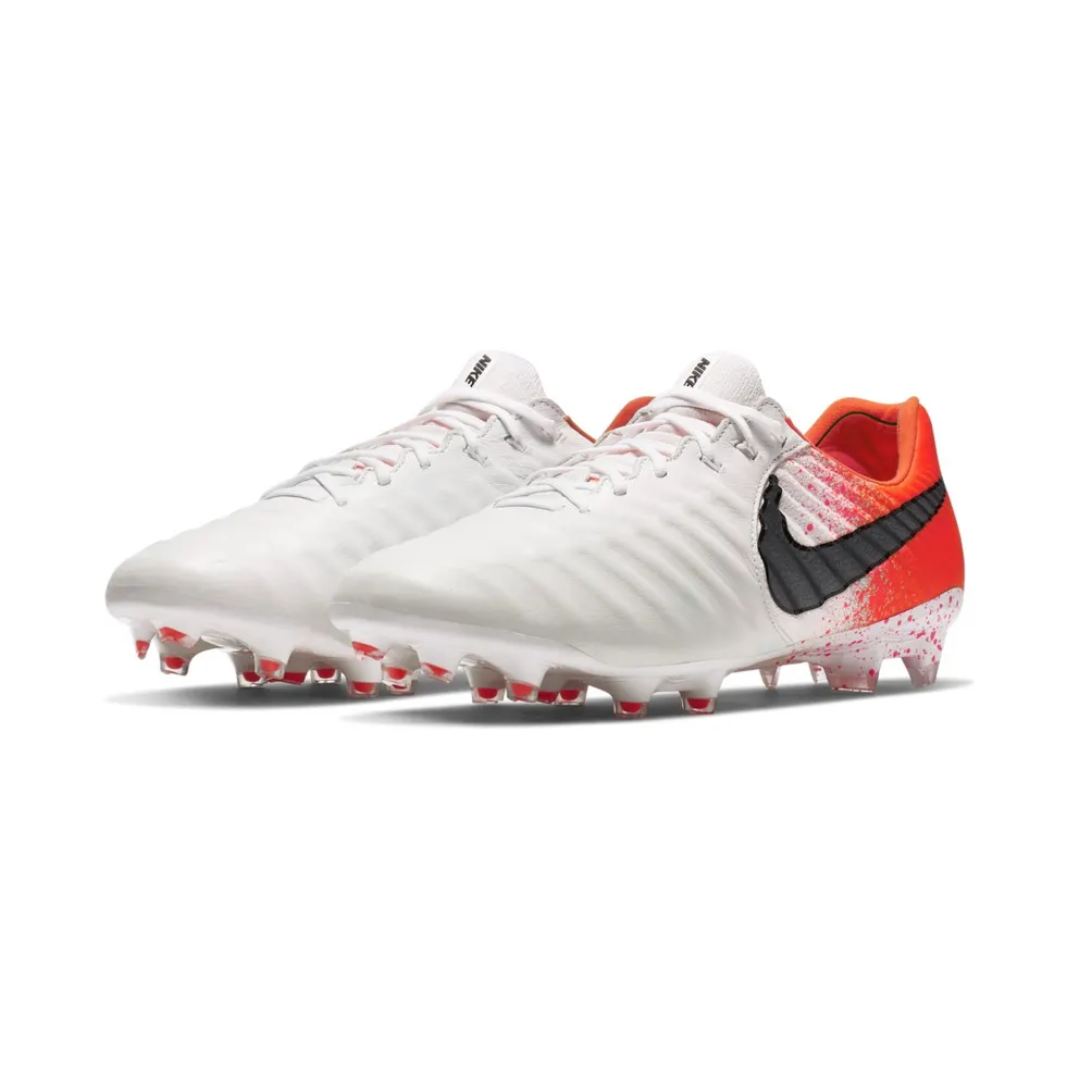 Nike Tiempo Legend 7 Elite FG Euphoria White/Black-Hyper Crimson (AH7238-118)