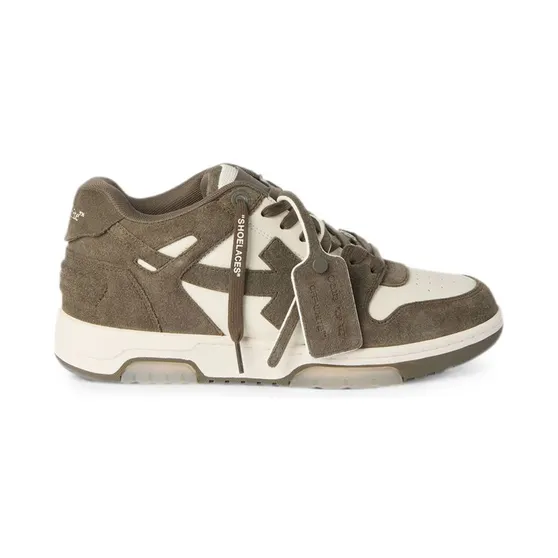 Off-White Out of Office met vlakken “Green” (OF05728310CRMMGN)
