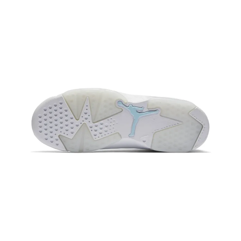 Jordan 6 Retro Pantone (GS) Still Blue/White-White (543390-407)