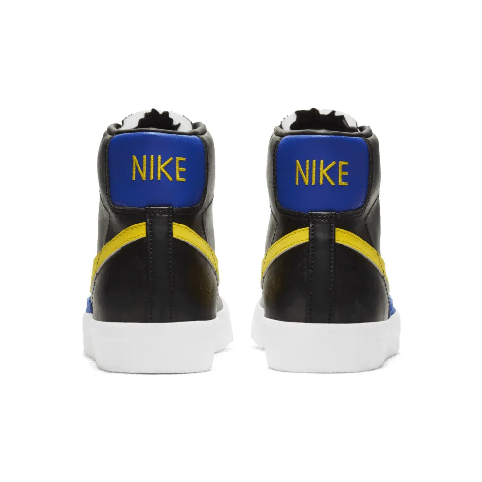 Nike Blazer Mid Peace, Love & Basketball Black/Speed Yellow-Game Royal-White (DC1414-001)