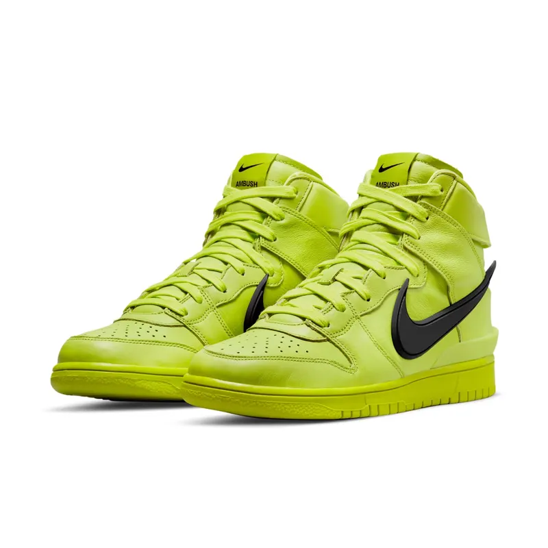 Nike x Ambush Dunk High Flash Lime (2021) (CU7544-300)