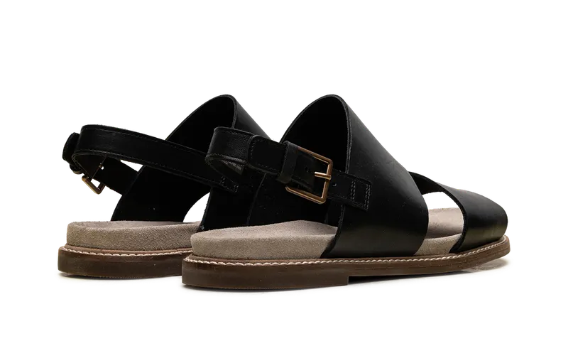 Clarks Corsio Slide “Black Canvas” (26152043)