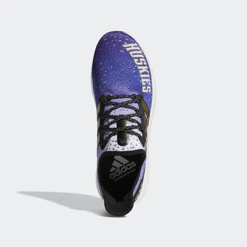 adidas Speedfactory AM4 Washington Huskies Cloud White/Gold Metallic/Core Black (FX7254)
