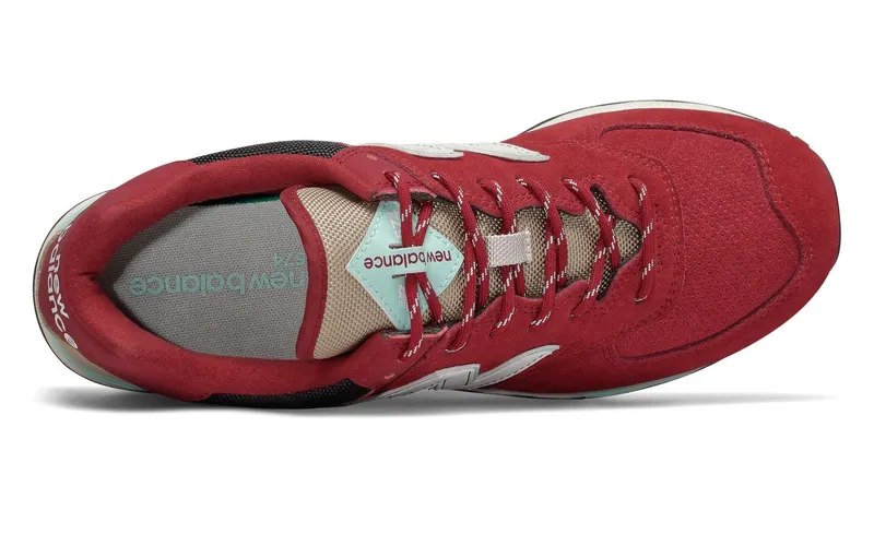 New Balance 574 “Dark Red / Brown / Teal” (ML574JHQ)