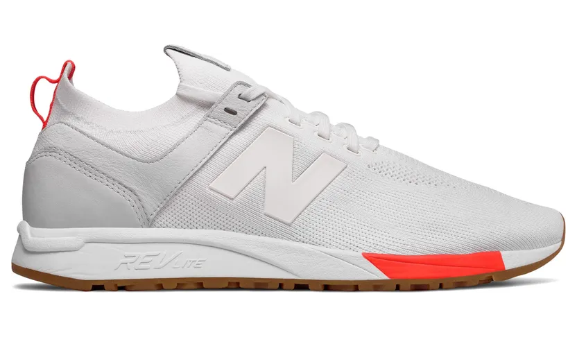 New Balance 247 White Flare