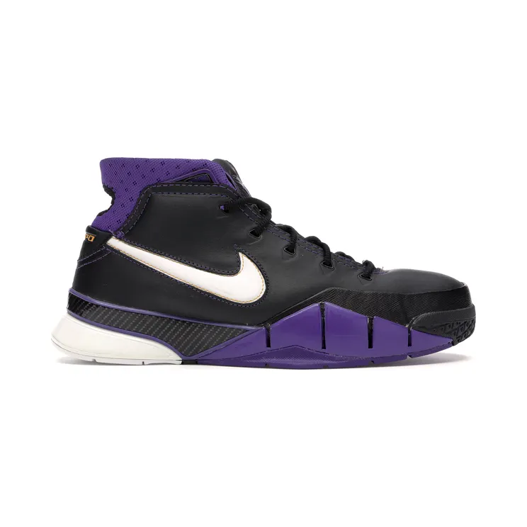 Nike Zoom Kobe 1 ‘Varsity Purple’ Black/White-Varsity Purple-Canyon Gold (313143-014)