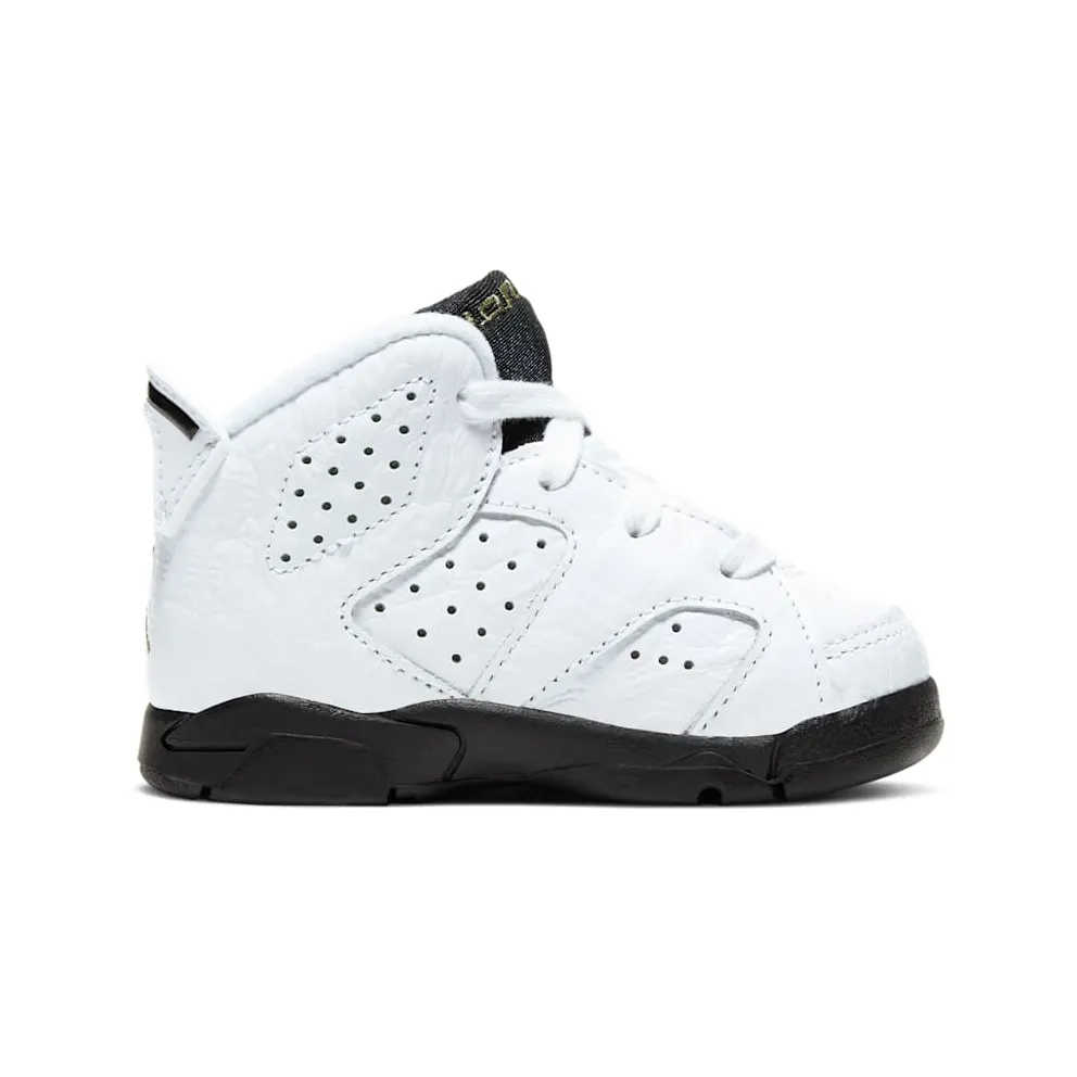 Jordan 6 Retro Alligator (TD) Neutral Grey/Black-White (384667-110)