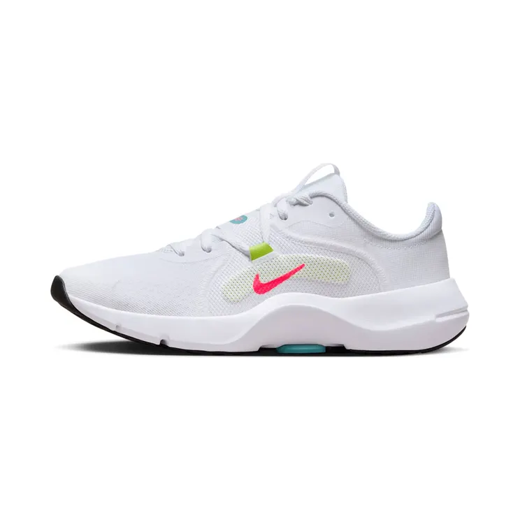 Nike In-Season TR 13 “White / Denim Turquoise / Black / Hot Punch” (DV3975-103)