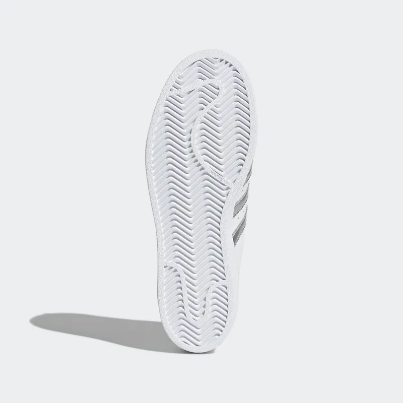 adidas Superstar White Silver Metallic Cloud White/Silver Metallic/Core Black (AQ3091)