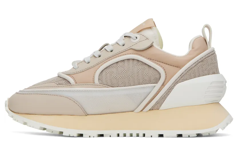 Balmain Racer Low-Top “Beige” (YN0VK704TNTM) (3)