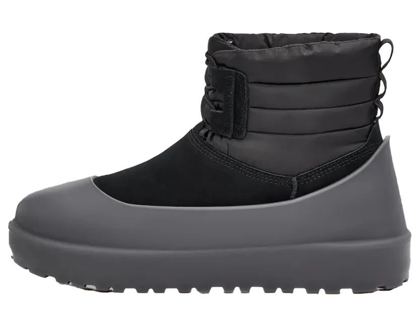 Ugg Classic Mini Lace Up Weather “Grey/Black” (1120849-BLK)