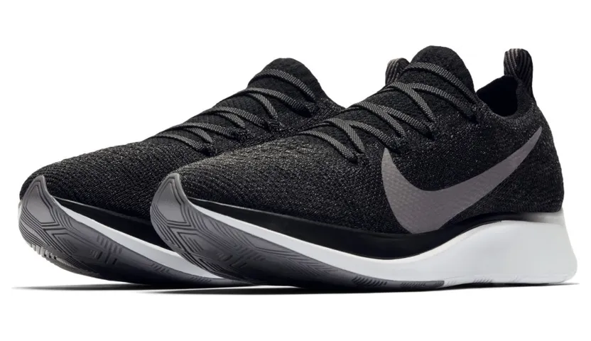 Nike Zoom Fly Flyknit ‘Black’ Black/Gunsmoke-White (AR4562-081)