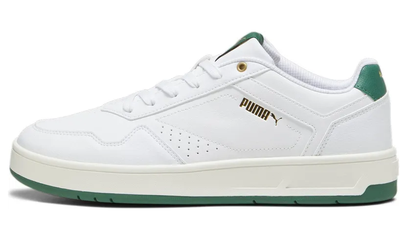 Puma Court Classic “Puma White / Vine / Puma Gold” (395018_03)