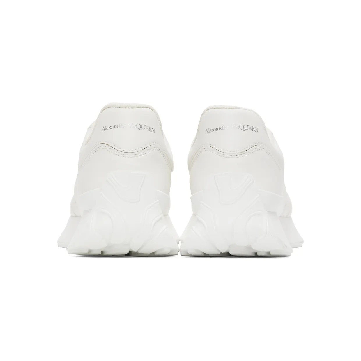 Alexander McQueen White Sprint Sneakers (687995WIC94) (2)