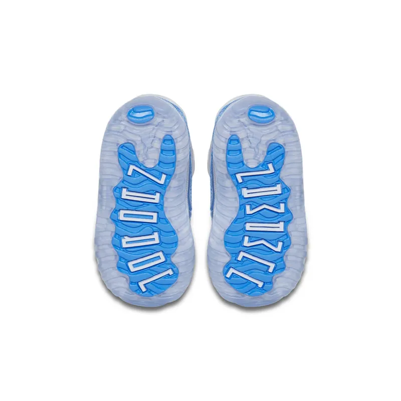 Jordan 11 Retro Low White Black University Blue (505836-106)
