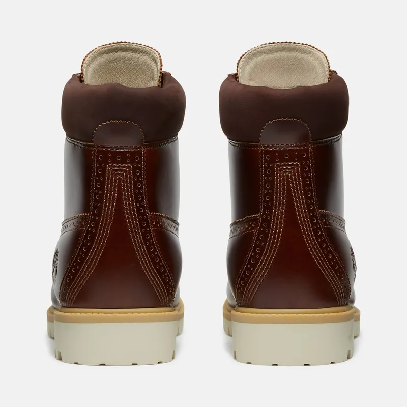 Timberland 6 Premium Brogue Boot Medium Brown Wingtip (TB0A2A8V-EM4)