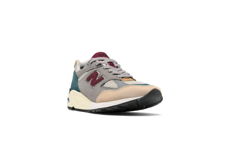 New Balance 990v2 Grey Green Maroon (M990CP2)