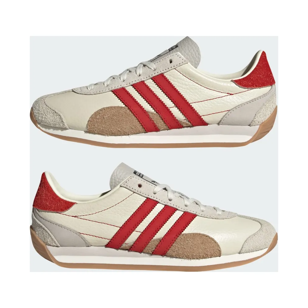 Adidas Country OG Off White / Better Scarlet / Grey One (JI2868)