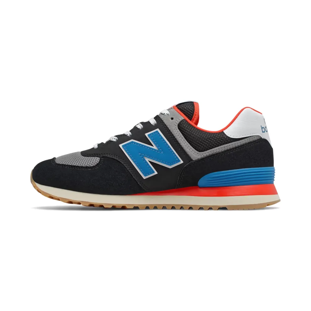 New Balance 574 Black Blue Red Black/Neo Classic Blue-Nebula (ML574SOV)