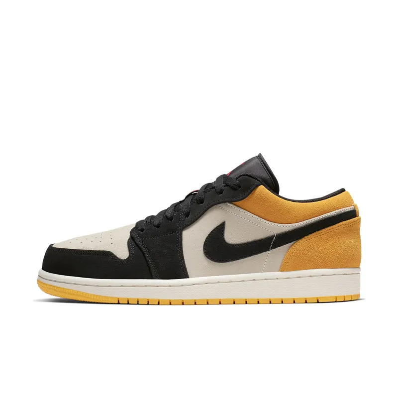 Jordan 1 Low Sail University Gold Black Sail/Gym Red-University Gold-Black (553558-127)