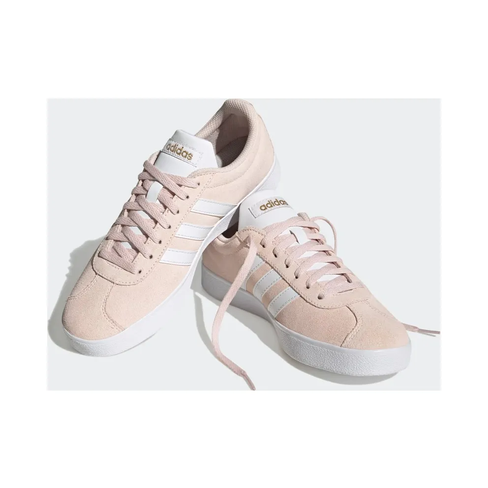 Adidas VL Court 2.0 Suede Wonder Quartz / Cloud White / Gold Metallic (H06114)