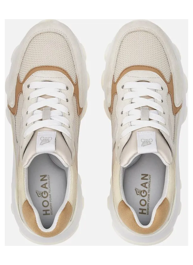 Hogan Hyperactive Ivory Brown Pink (HXW5400DG60QZC0MR5) (3)