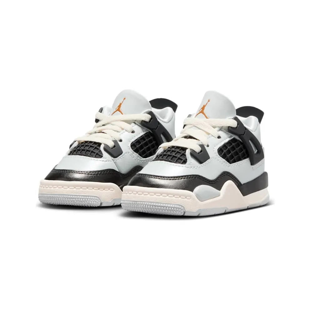 Jordan 4 RETRO TD “PURE PLATINUM/METALLIC GOLD-BLACK-SAIL” (FZ8584-070)