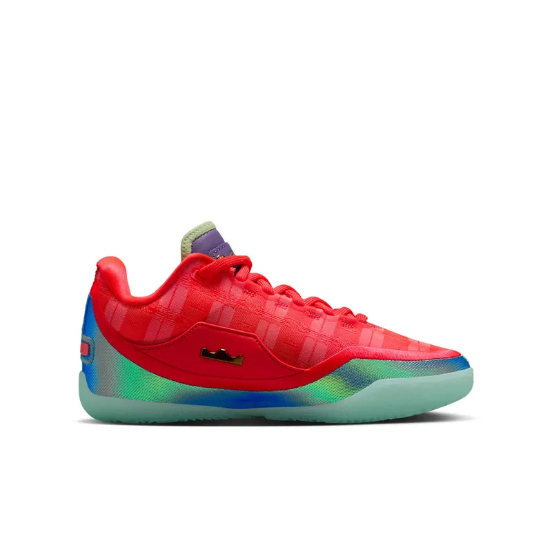 Nike LeBron XXIII “Stocking Stuffer” “Bright Crimson/Dusty Amethyst/Barely Volt/Multi-Color” (IQ6708-600)