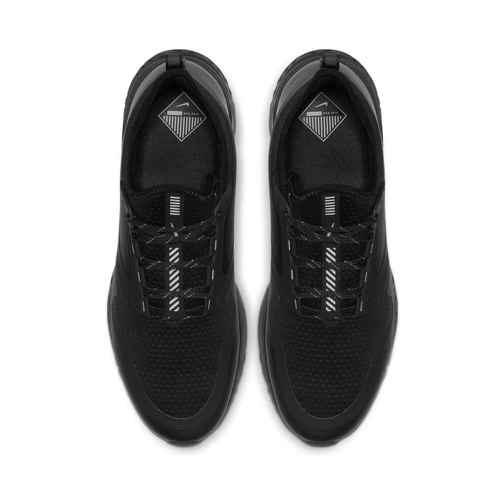 Nike Odyssey React Shield 2 ‘Black’ Black/Metallic Silver/Black (BQ1671-001)