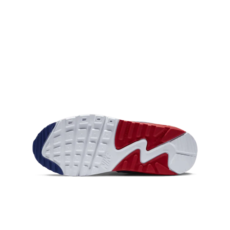 Nike Air Max 90 Deep Royal University Red (GS) White/Deep Royal/University Red (DA9022-100)
