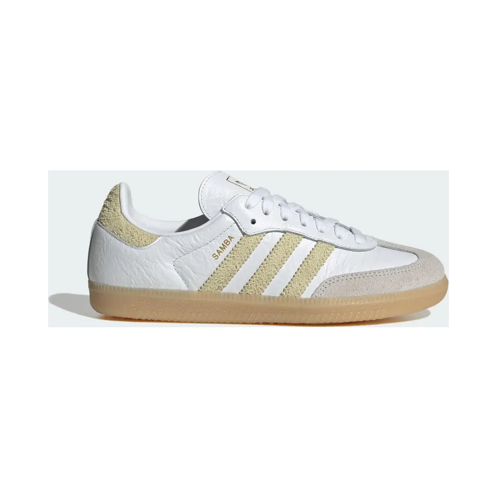 Adidas SAMBA OG Cloud White / Dual Yellow / Gum (LA0972)