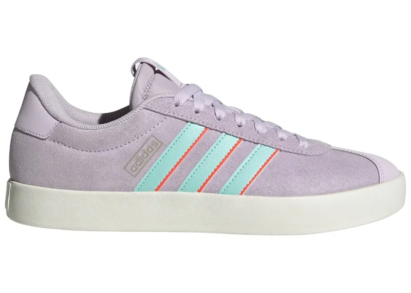 adidas Vl Court 3.0 Ice Lavender Semi Flash Aqua Solar Red (IF4468)