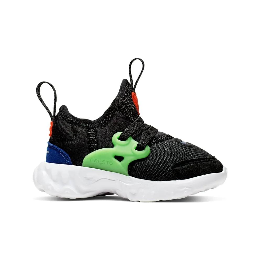 Nike RT Presto “Black / Deep Royal Blue / Team Orange / Green Nebula” (BQ4004-006)