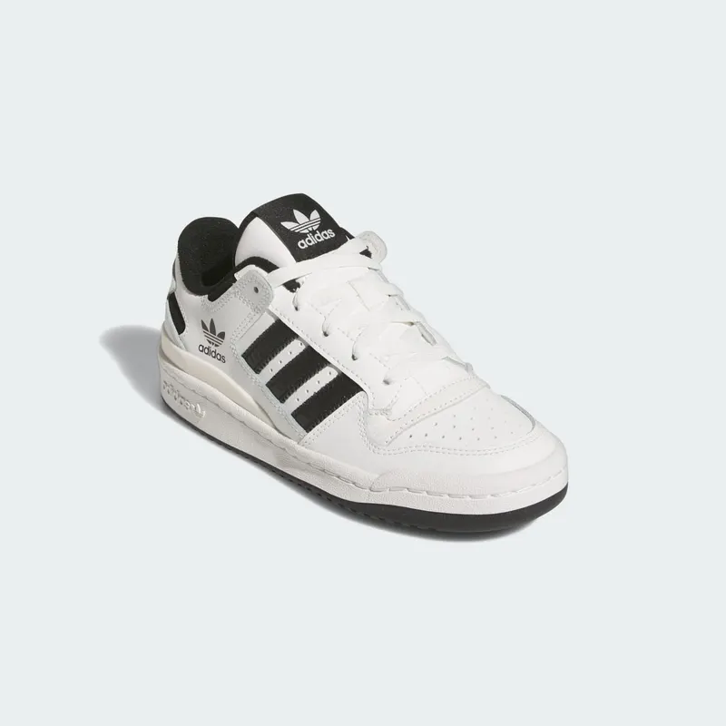 Adidas Forum Low CL Kids Core White / Core Black / Core White (IH7918)