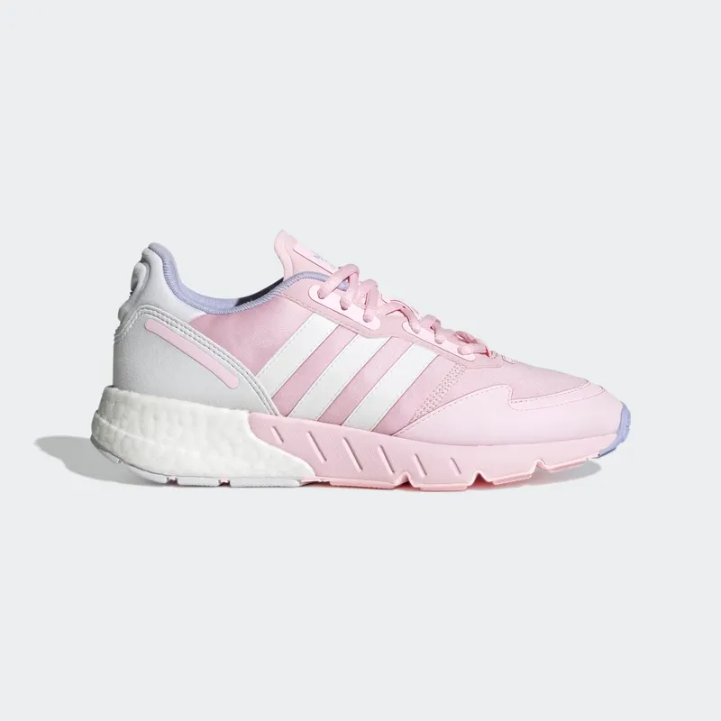 adidas ZX 1K Boost Clear Pink / Cloud White / Violet Tone (H02936)