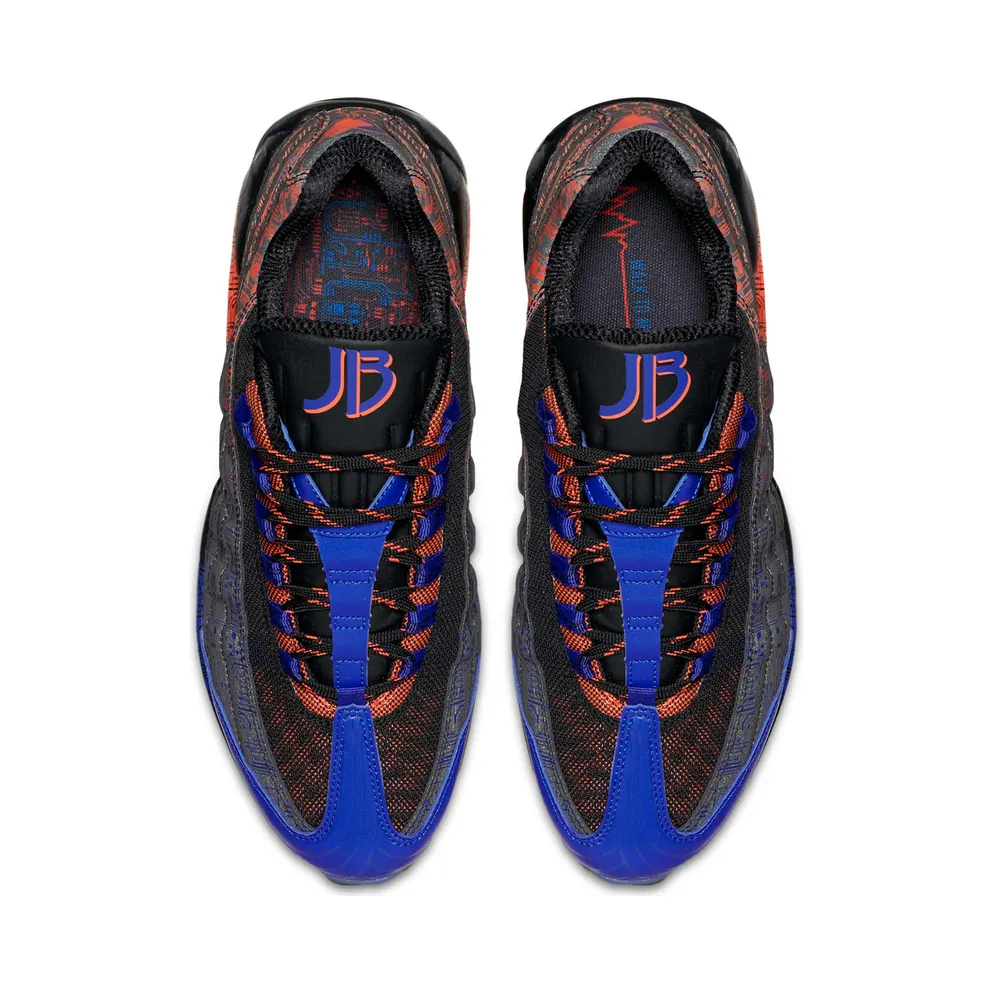 Nike Air Max 95 Doernbecher (2015) Black/Bright Crimson-Racer Blue-Black (839165-064)