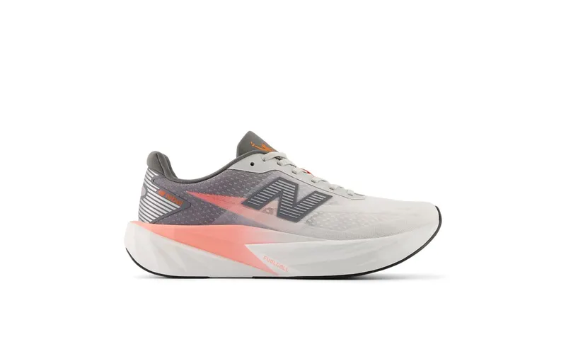 New Balance TCS NYC Marathon FuelCell Rebel v5 Grapefruit Grey Matter Poppy (MFCXNY5)