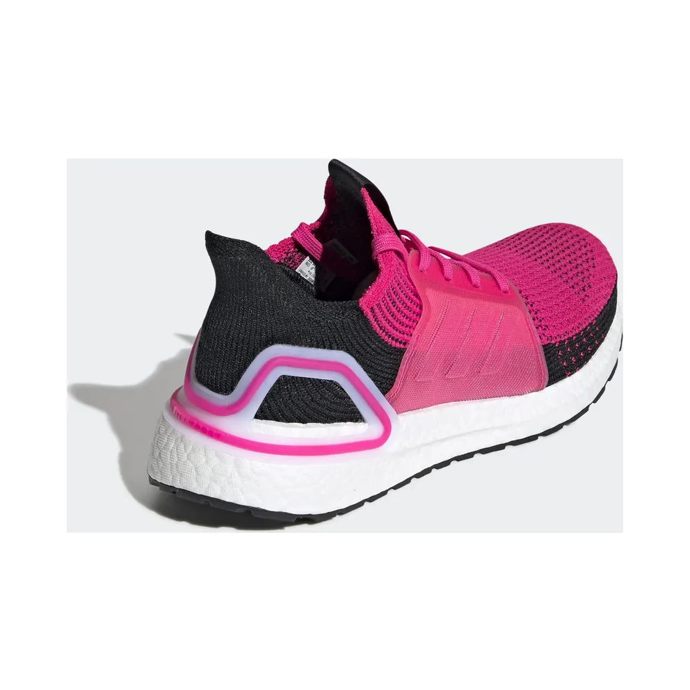 adidas Ultra Boost 19 Shock Pink Core Black (W) Shock Pink/Core Black/Cloud White (G27485)