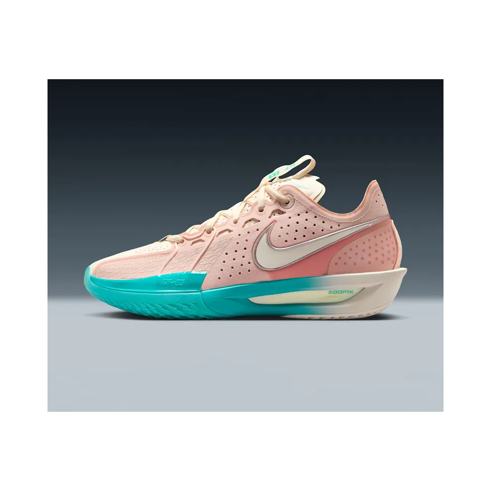 Nike Air Zoom GT Cut 3 Washed Coral Dusty Cactus Metallic Silver Chalk (DV2913-601)