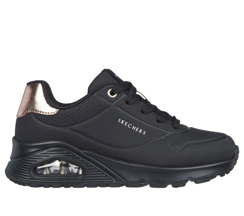 Skechers UNO Gen1 – Shimmer Away Sneaker Black