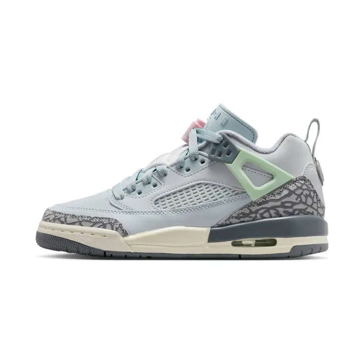 Jordan Air Jordan Spizike Low Blue “Aura / Wolf Grey / Cool Grey / Iced Carmine” (FQ3950-401)