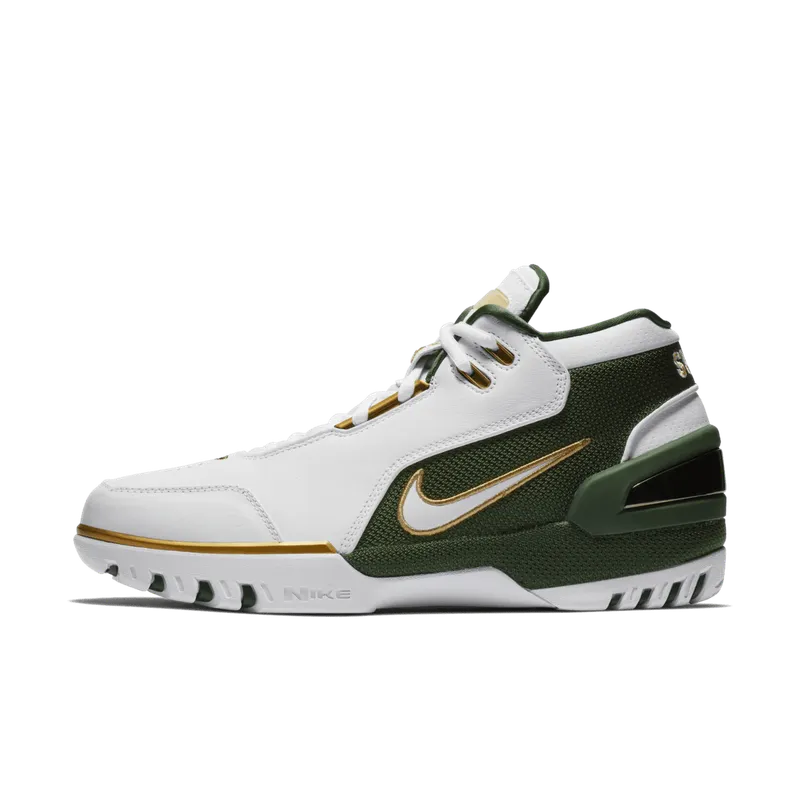 Nike Air Zoom Generation SVSM Retro White/White-Metallic Gold Dust-Deep Forest (AO2367-100)
