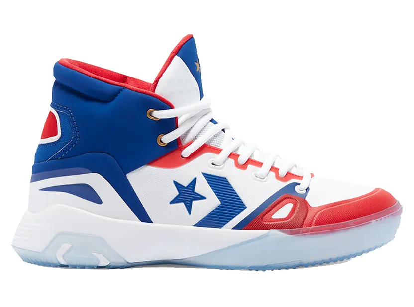 Converse G4 Mid ‘ABA’ Enamel Red/White/Rush Blue (169649C)