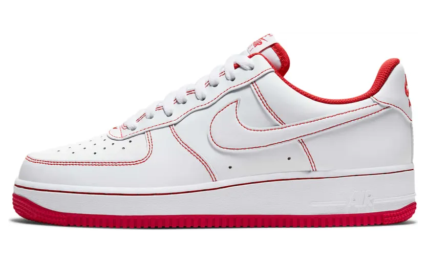 Nike Air Force 1 Low ’07 White University Red (CV1724-100)