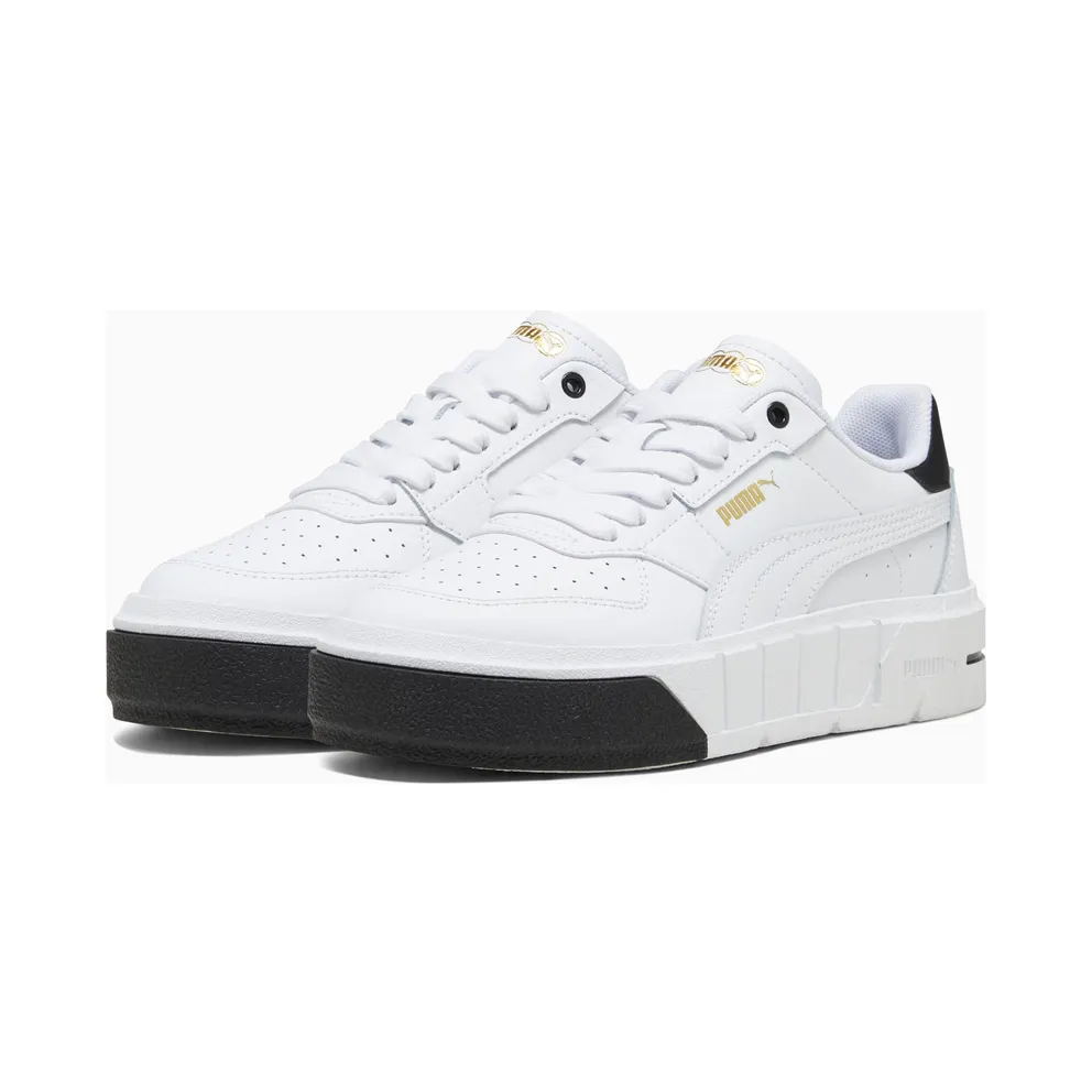 Puma Cali Court leren White/Black (394384-01)
