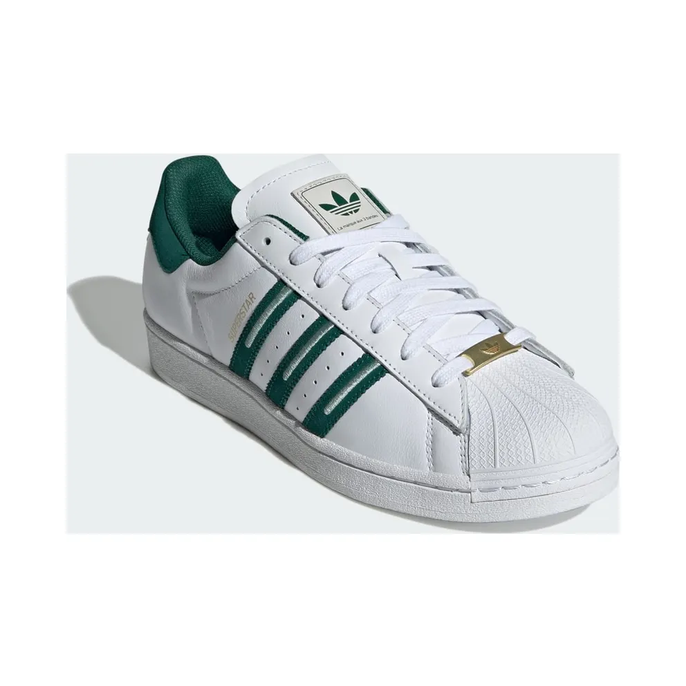adidas Superstar Cloud White Collegiate Green Grey (ID1374)