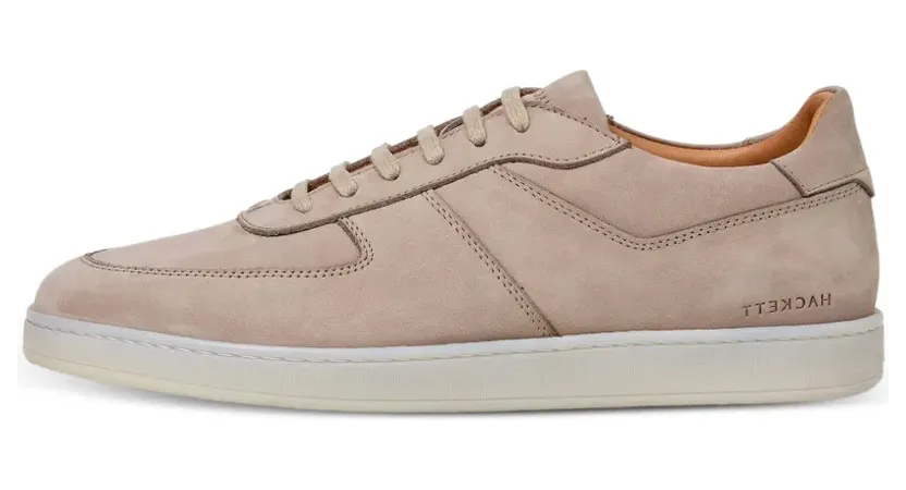 Hackett London Brompton sneakers – Beige (HMS200101)