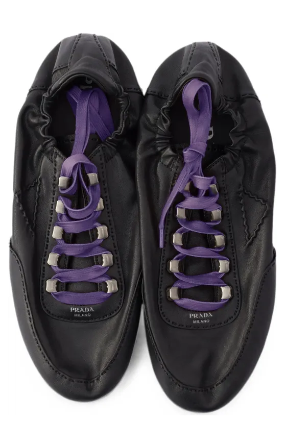 Prada Collapse Antiqued Nappa Leather “Black” (2EE490 F G000 2HKD F0002) (4)