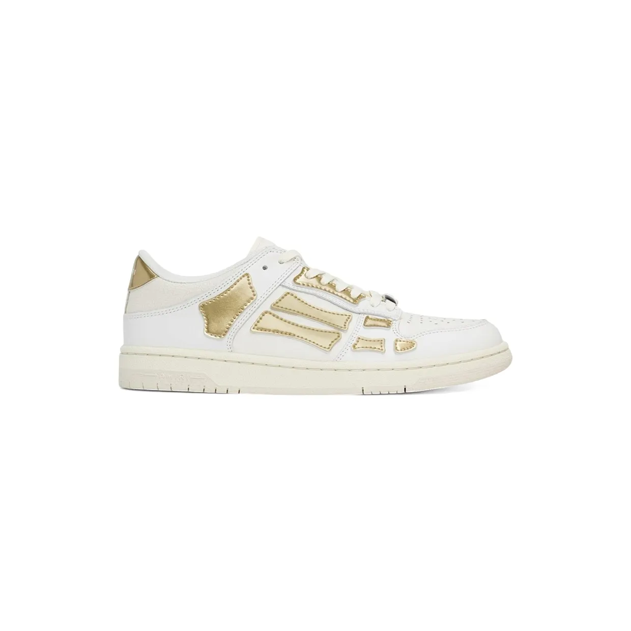 AMIRI Skel Top Low Metallic White Gold (AMFOSR1034-156)