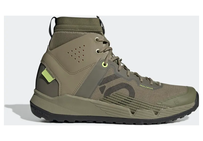 adidas Five Ten Trail Cross Mid Pro Mountainbiking-Schuh Orbit Green / Core Black / Pulse Lime (GY5121)